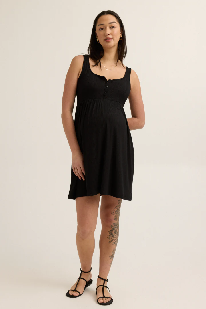 Addison Modal Rib Dress - Image 3