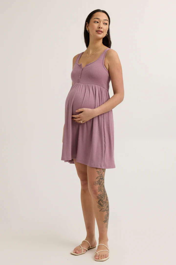 Addison Modal Rib Dress - Image 5