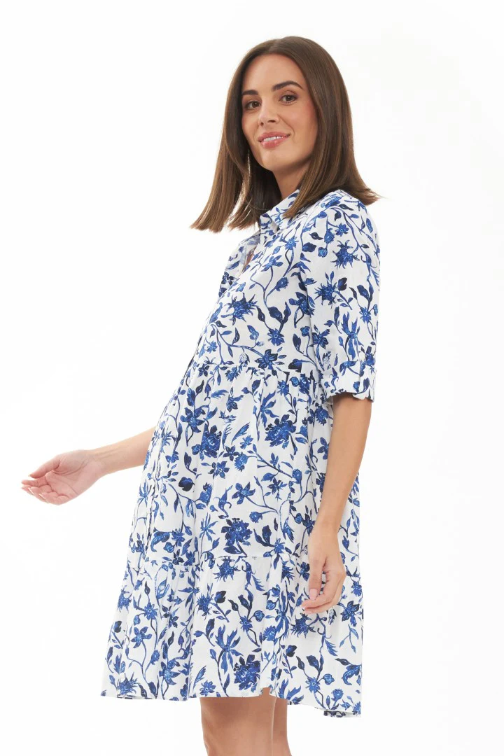 Bella Linen Dress - Image 3