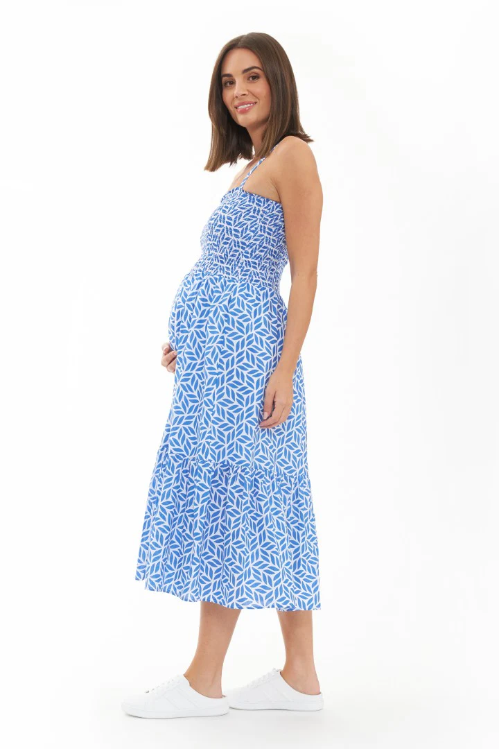 Capri Shirred Dress - Image 5