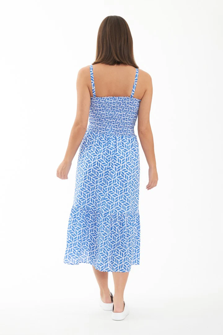 Capri Shirred Dress - Image 6