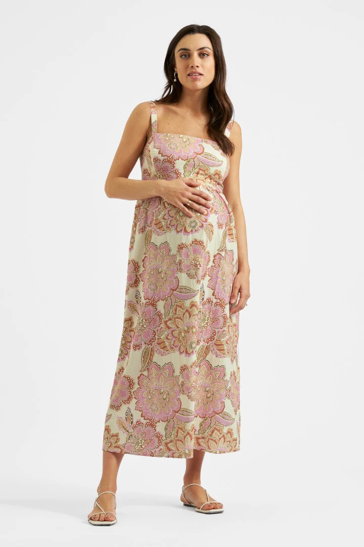 Hope Tie Back Linen Dress