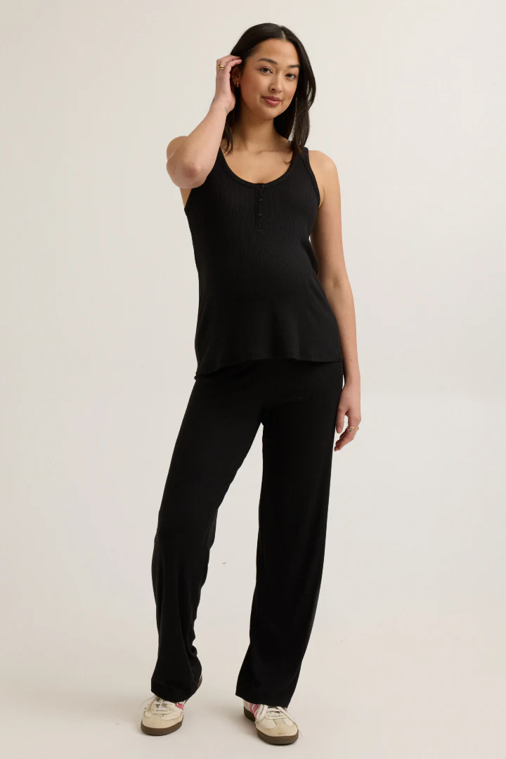 Soft Modal Rib Pant