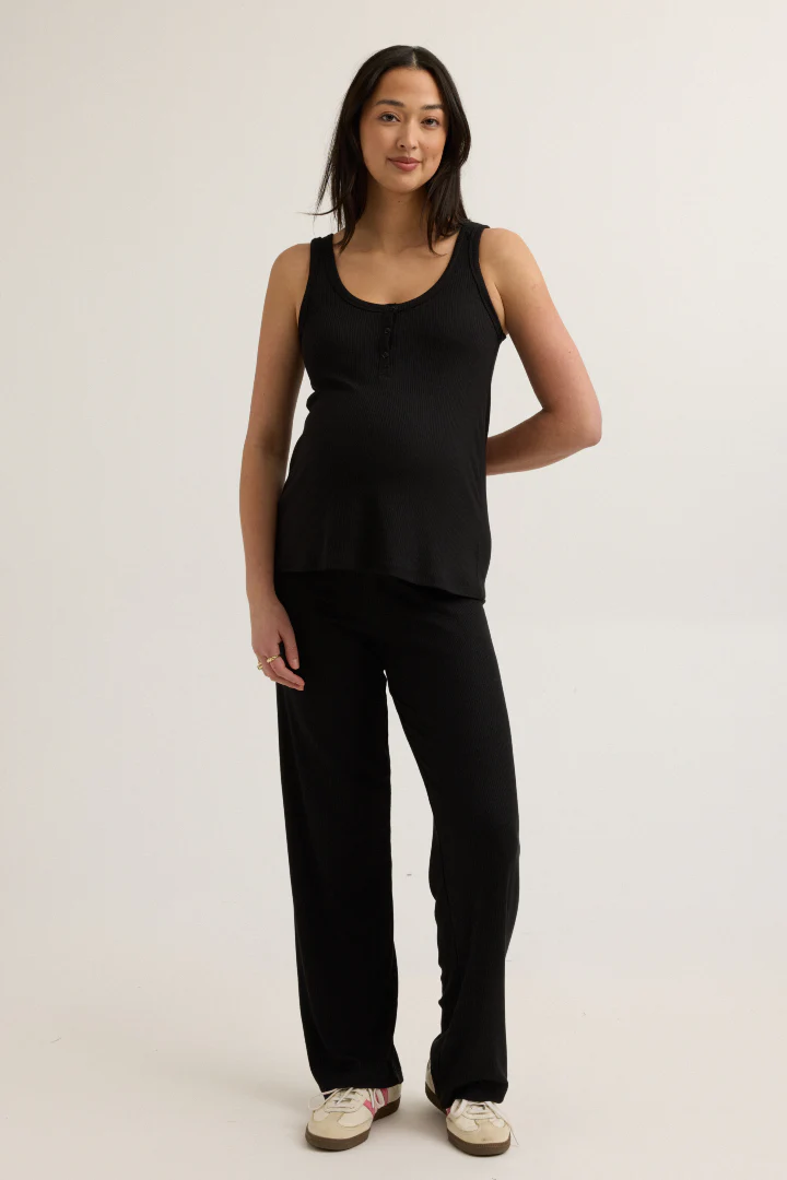 Soft Modal Rib Pant - Image 8