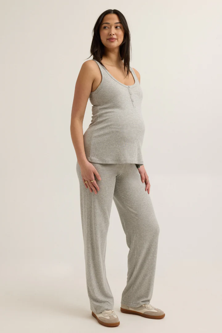 Soft Modal Rib Pant - Image 5