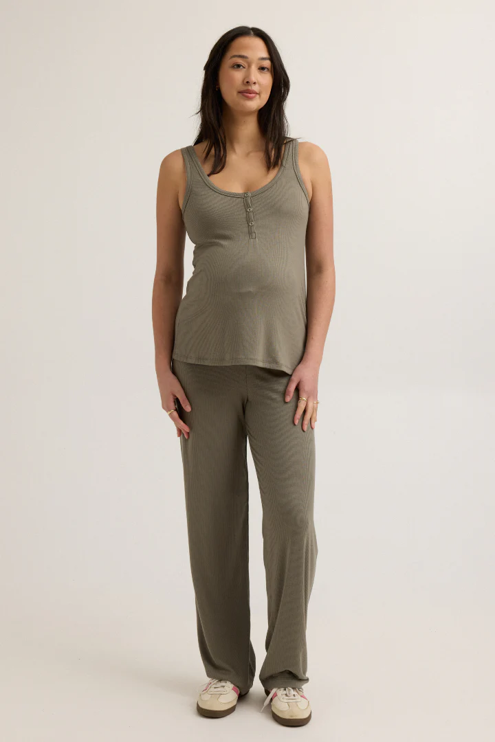 Soft Modal Rib Pant - Image 6
