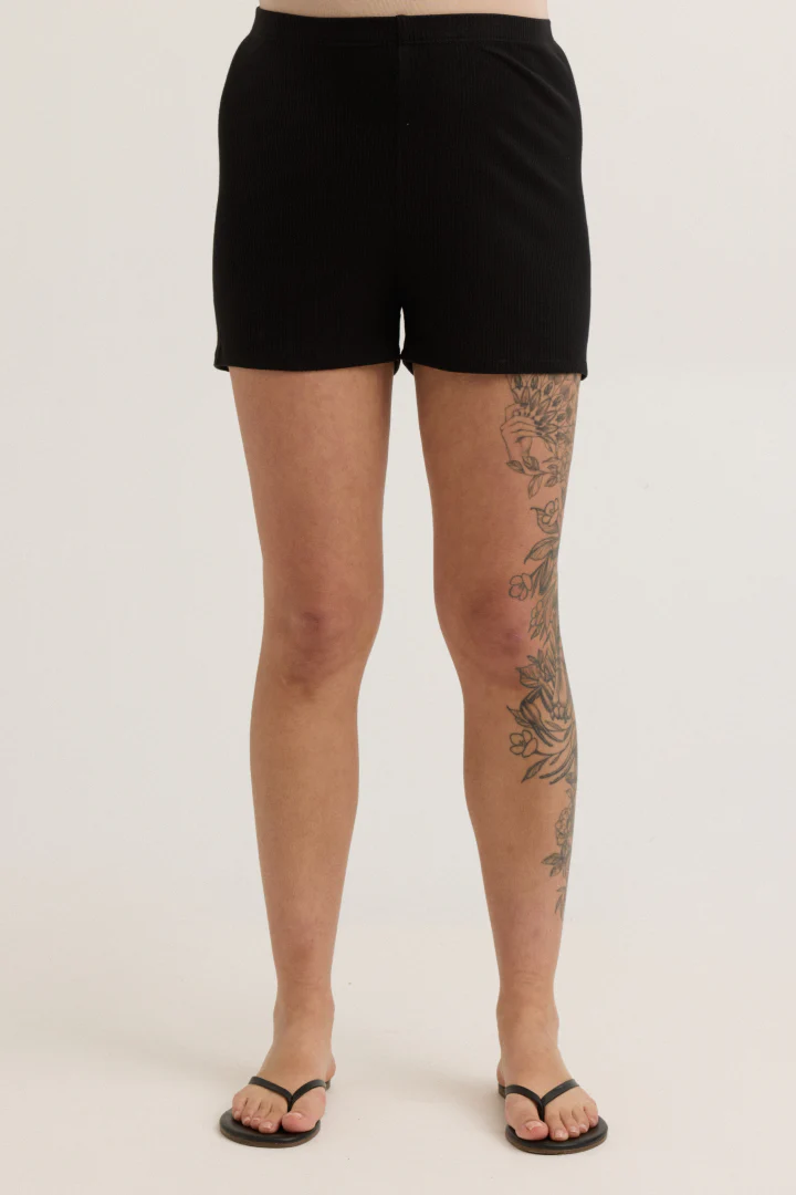 Soft Modal Rib Short - Image 4