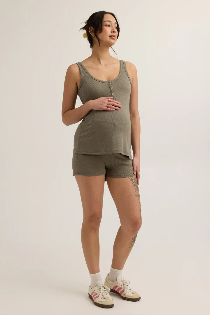 Soft Modal Rib Short - Image 4